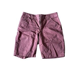 Eddie Bauer Women’s Dusty Rose Flat Front Shorts